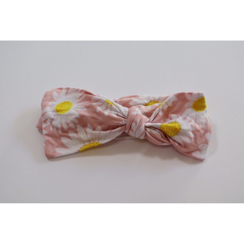 Little Sleepies Daisies Knot Headband NB-3T